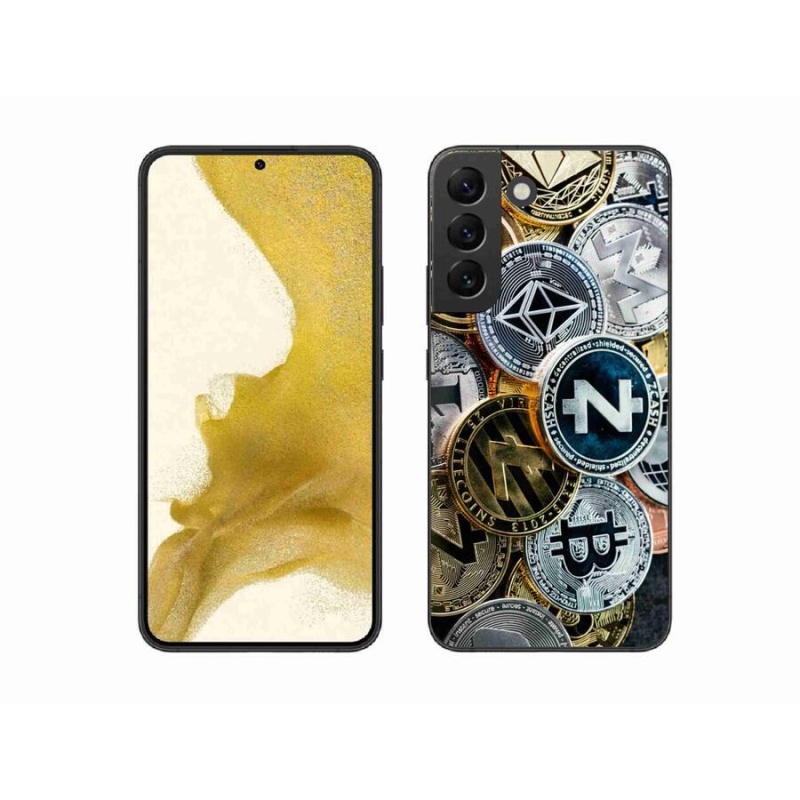Gél borítás mmCase Samsung Galaxy S22+ 5G - kriptovaluták