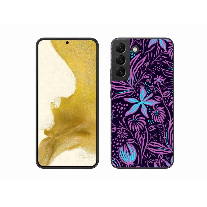 Zselés borítás mmCase Samsung Galaxy S22+ 5G - virágok 2