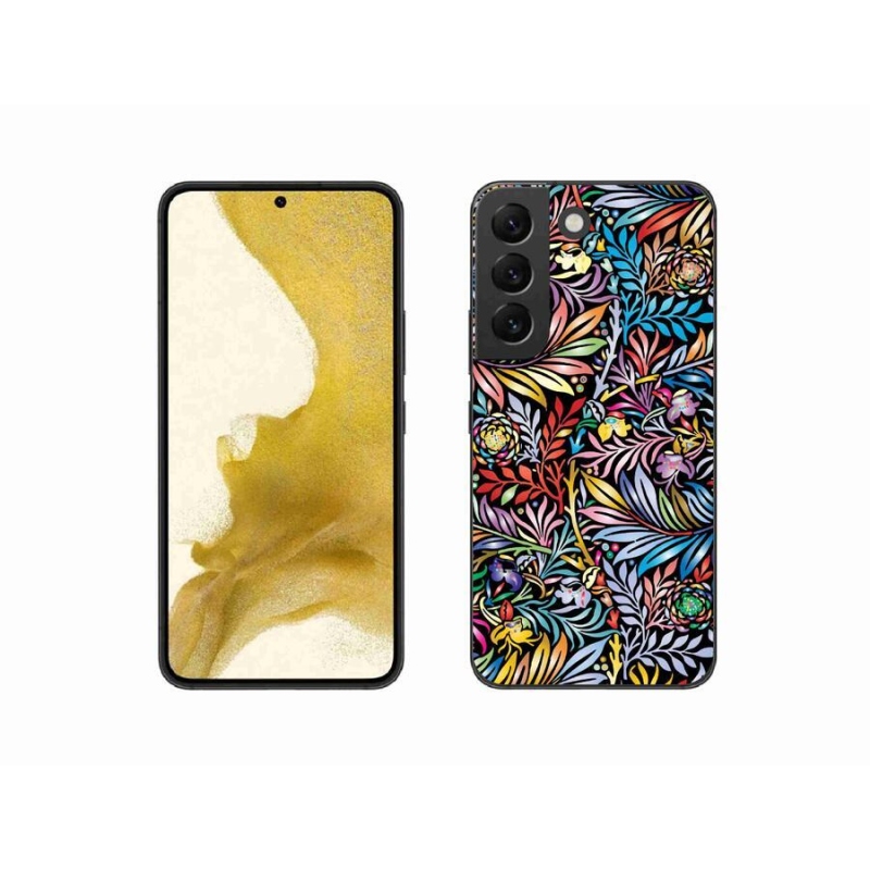 Gél borító mmCase Samsung Galaxy S22 5G - virágok 5
