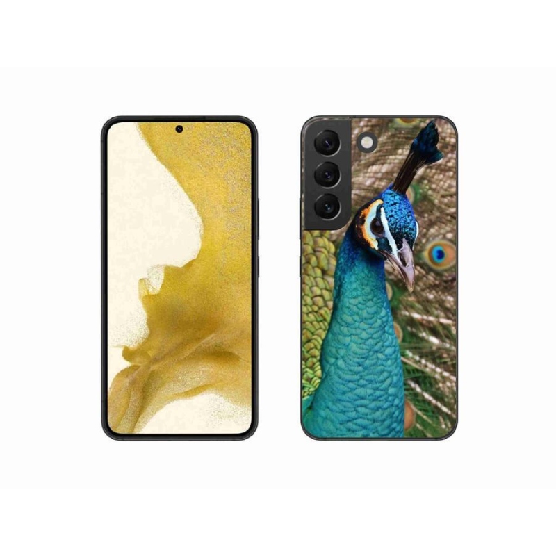 Zselés borítás mmCase Samsung Galaxy S22 5G - páva