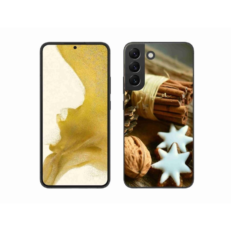 Gél borítás mmCase Samsung Galaxy S22+ 5G - fahéj és mézeskalács - Samsung Galaxy S22+ 5G számára