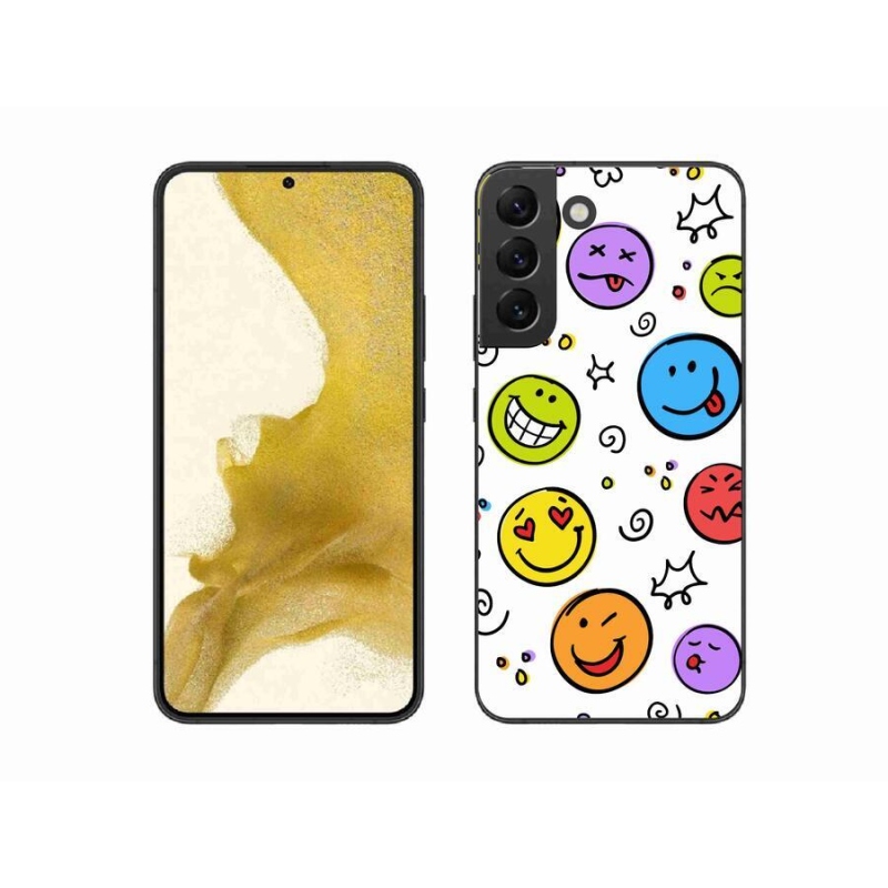 Gél borító mmCase Samsung Galaxy S22+ 5G - smiley-k