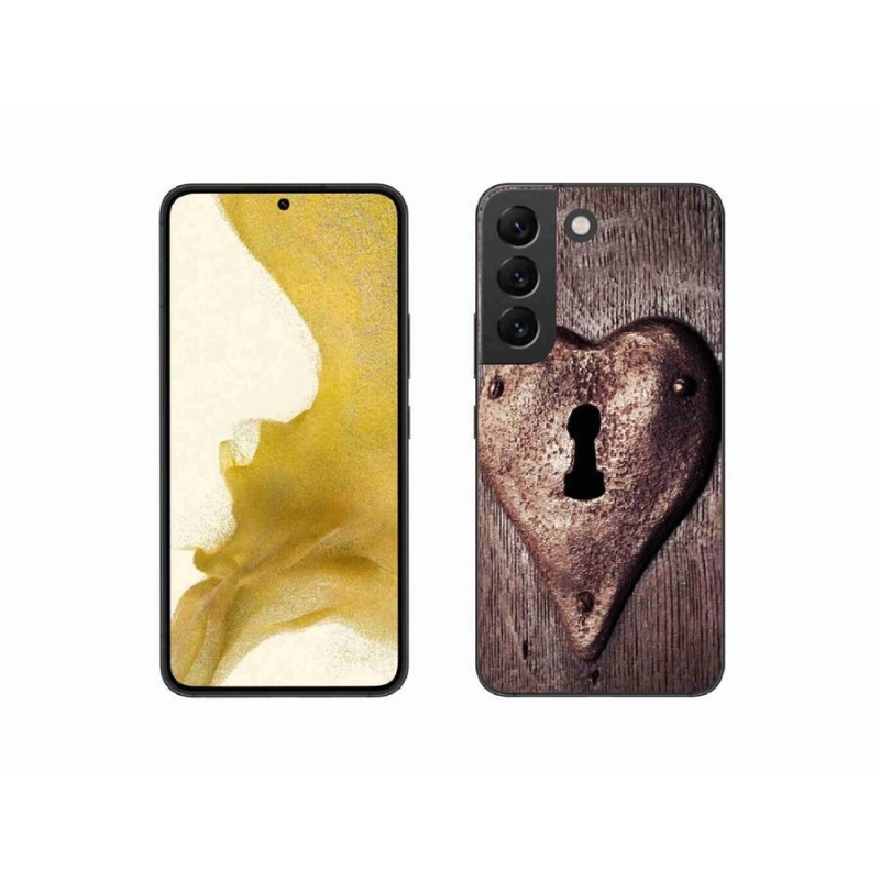 Zselés borítás mmCase Samsung Galaxy S22 5G - szív alakú zár