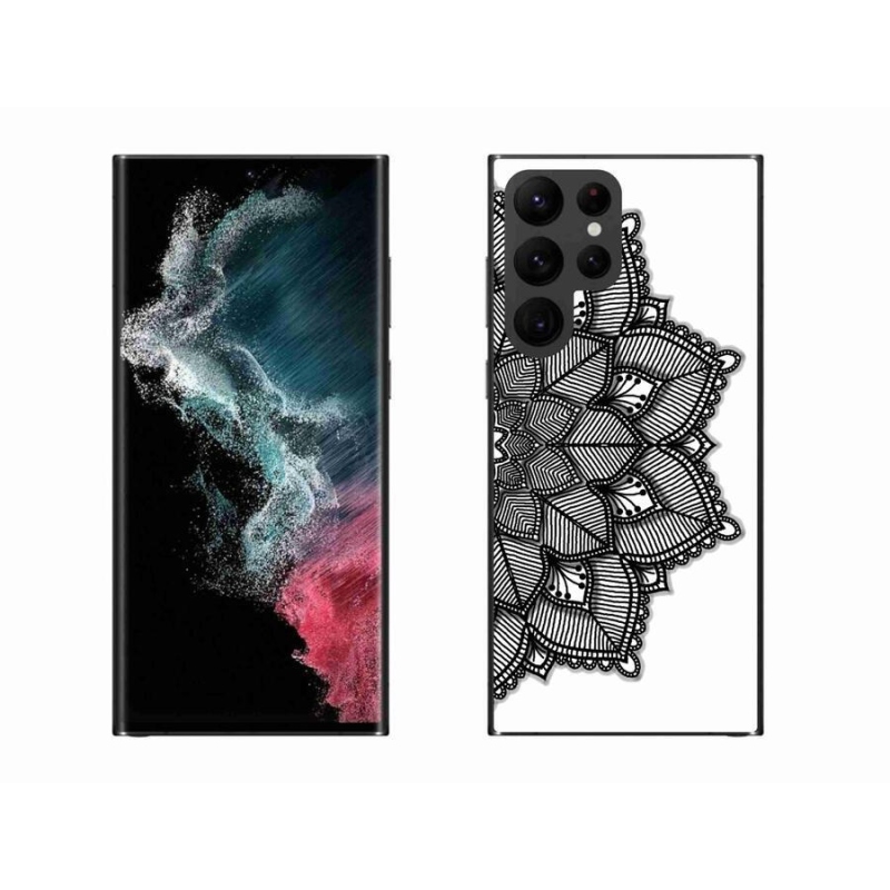 Zselés borítás mmCase Samsung Galaxy S22 Ultra 5G - mandala