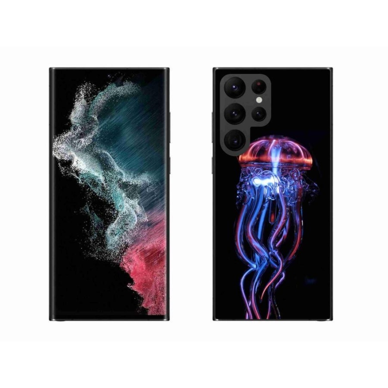 Gél védőhuzat mmCase Samsung Galaxy S22 Ultra 5G - medúza