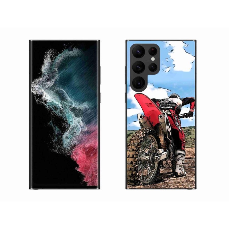 Gél védőhuzat mmCase Samsung Galaxy S22 Ultra 5G - moto