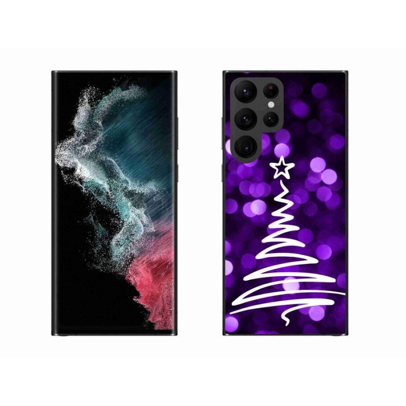 Zselés borítás mmCase Samsung Galaxy S22 Ultra 5G - fa
