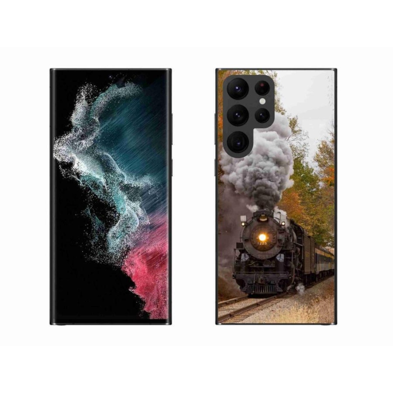 Zselés borítás mmCase Samsung Galaxy S22 Ultra 5G - vonat 1