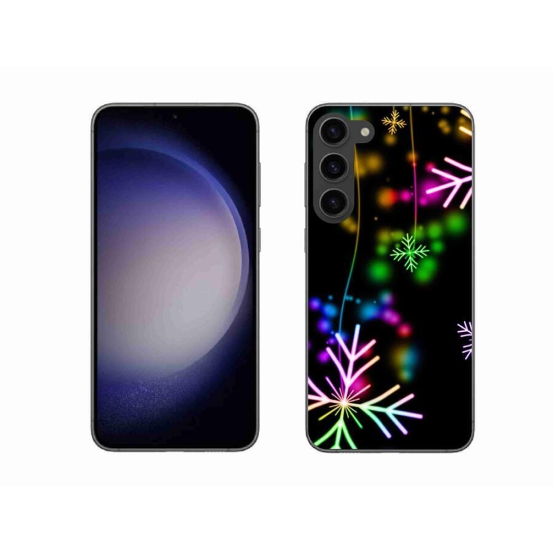 Zselés borítás mmCase Samsung Galaxy S23+ 5G - színes pelyhekhez