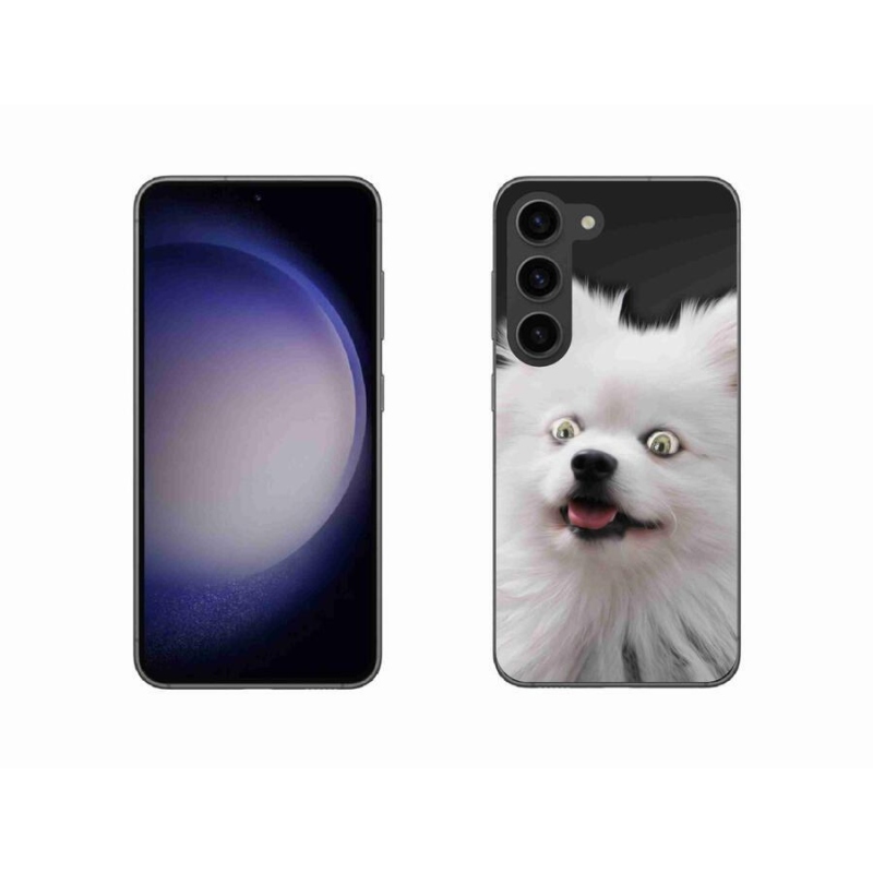 Zselés borítás mmCase Samsung Galaxy S23 5G - fehér tüske