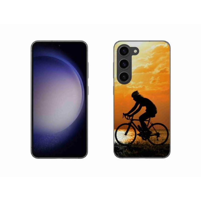 Gél borító mmCase Samsung Galaxy S23 5G - kerékpározás