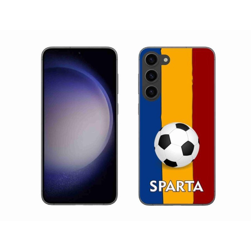 Gél védőburkolat mmCase Samsung Galaxy S23+ 5G - futball 1