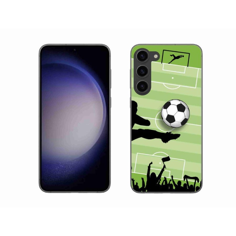 Gél borítás mmCase Samsung Galaxy S23+ 5G - futball 3
