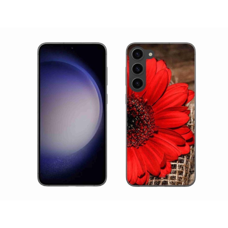 Gél borítás mmCase Samsung Galaxy S23+ 5G - gerbera