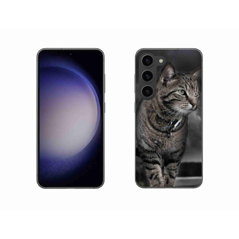 Zselés borítás mmCase Samsung Galaxy S23 5G - macska