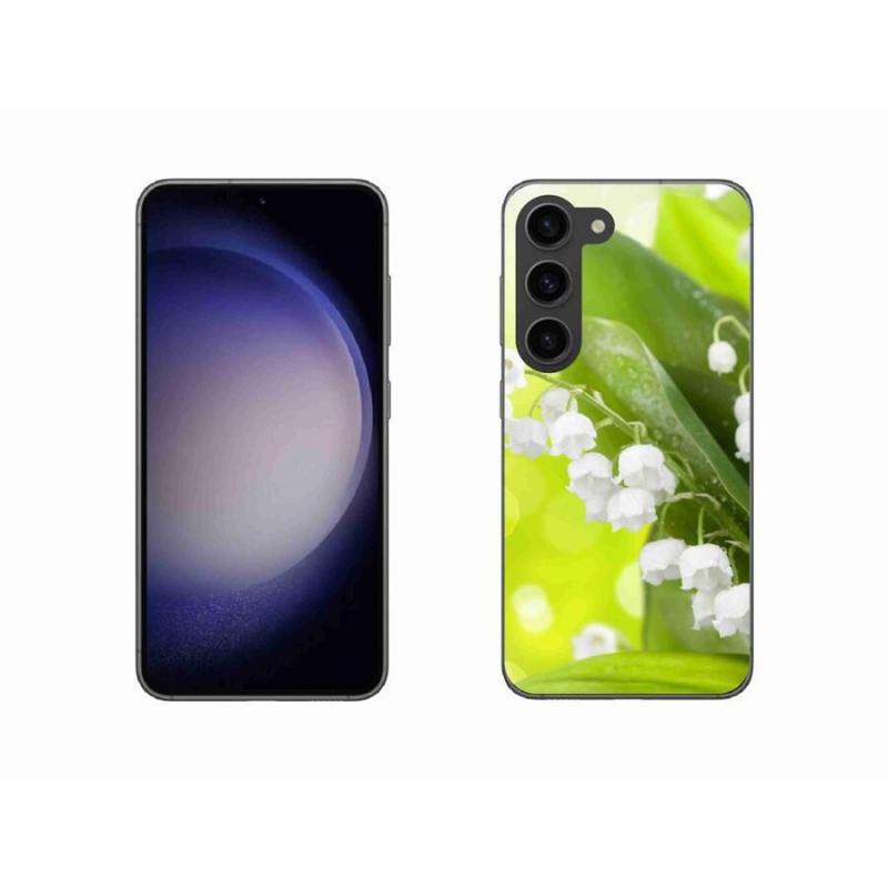 Gél borítás mmCase Samsung Galaxy S23 5G - lily of the valley - gyöngyvirág