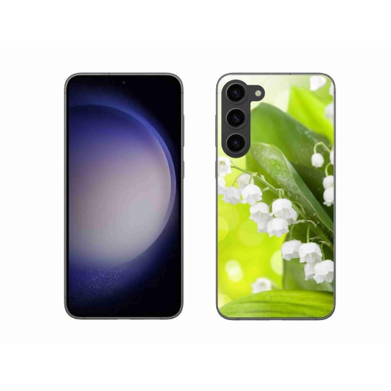 Gél borítás mmCase Samsung Galaxy S23+ 5G - lily of the valley (gyöngyvirág)