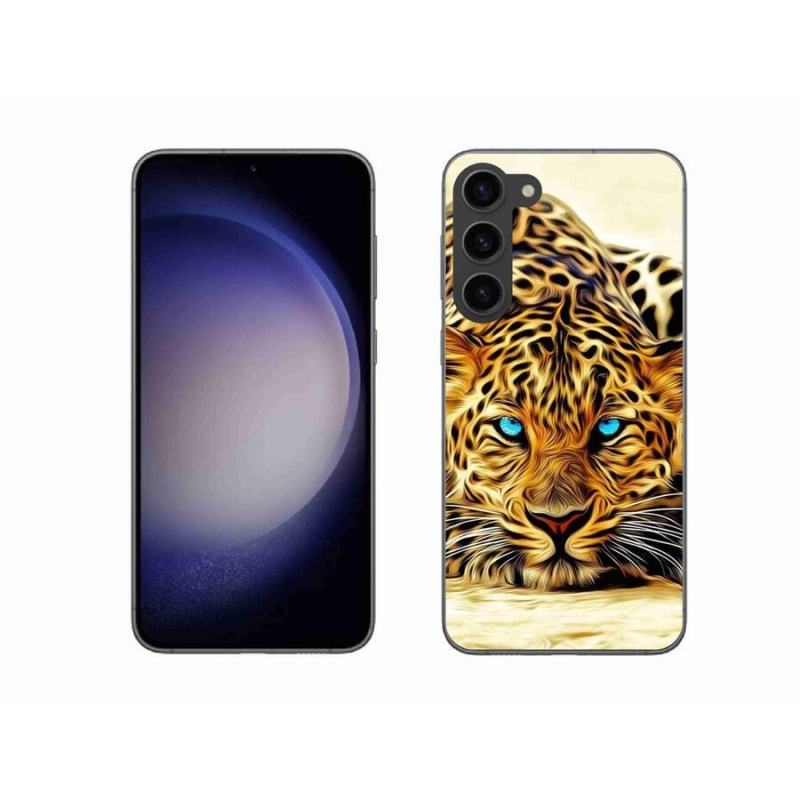 Gél borító mmCase Samsung Galaxy S23+ 5G - rajzfilm tigrishez