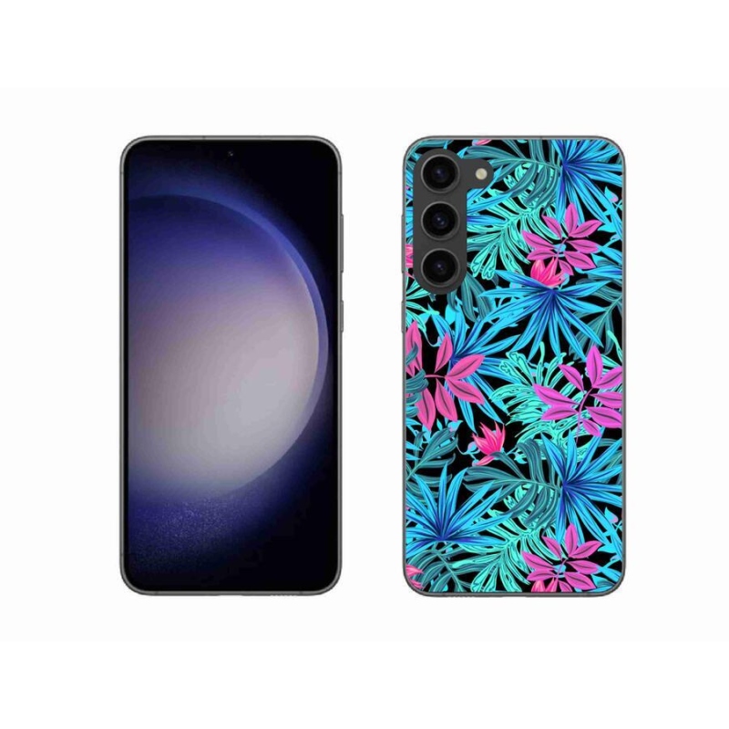 Gél borító mmCase Samsung Galaxy S23+ 5G - virágok 3