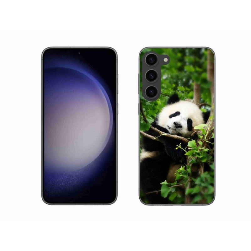 Zselés borítás mmCase Samsung Galaxy S23+ 5G - panda