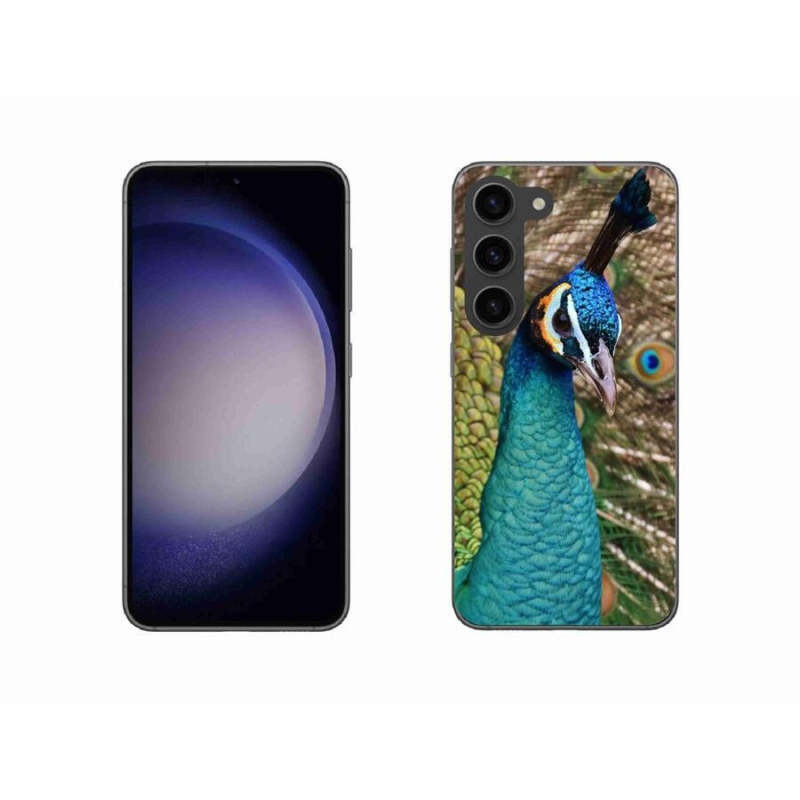 Zselés borítás mmCase Samsung Galaxy S23 5G - páva