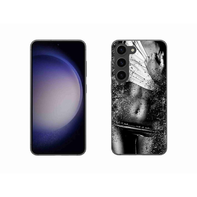 Gél borítás mmCase Samsung Galaxy S23 5G - szexi nő 1