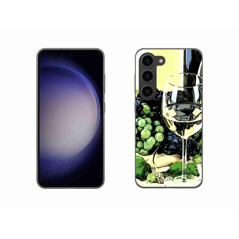 Gél borítás mmCase Samsung Galaxy S23 5G - pohár borhoz