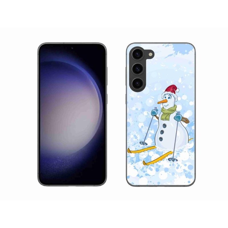 Gél borítás mmCase Samsung Galaxy S23+ 5G - hóember