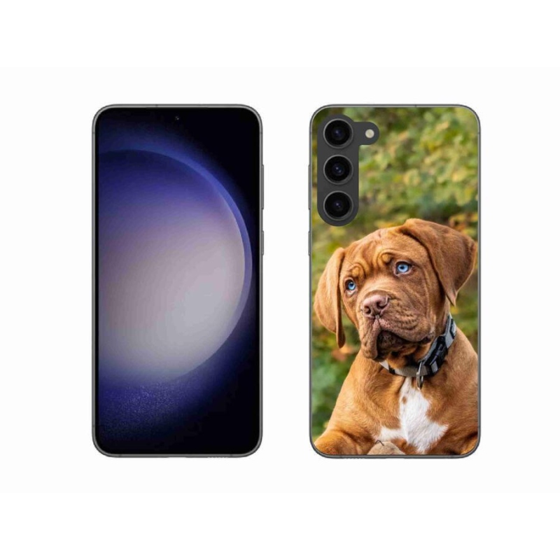 Zselés borítás mmCase Samsung Galaxy S23+ 5G - kölyökkutyakékhez