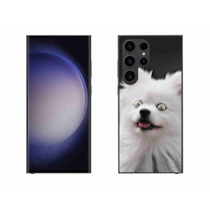 Gél védőhuzat mmCase Samsung Galaxy S23 Ultra 5G - fehér tüske