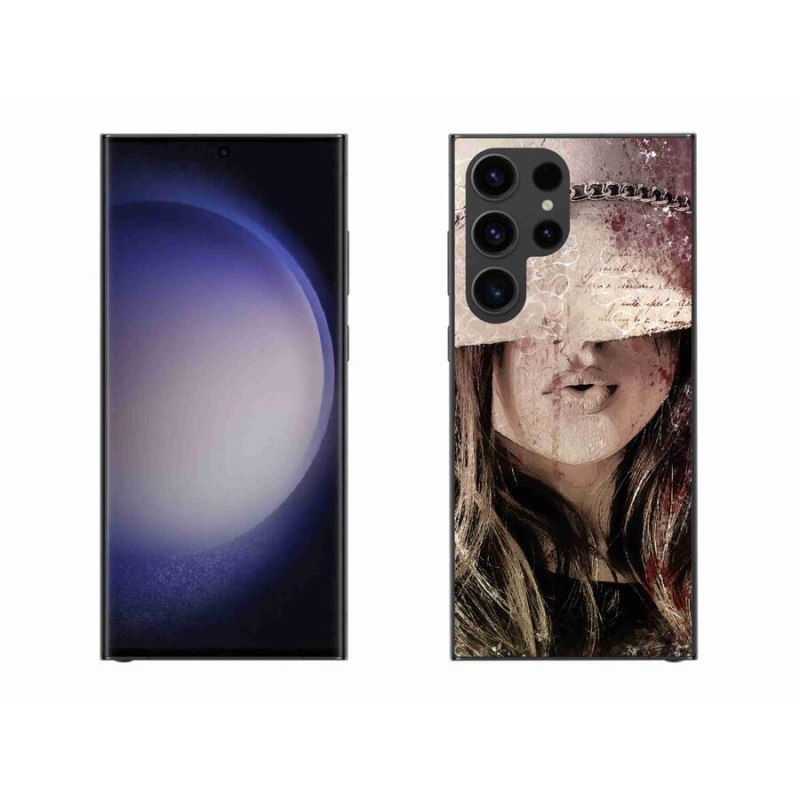 Gél borítás mmCase Samsung Galaxy S23 Ultra 5G - lányhoz
