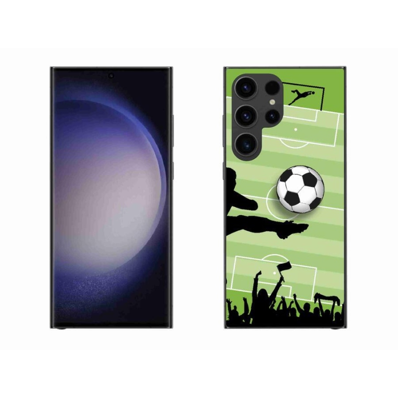 Gél borítás mmCase Samsung Galaxy S23 Ultra 5G - futball 3