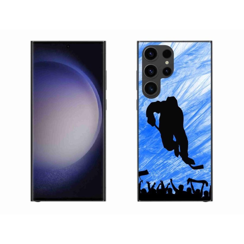 Gél borítás mmCase Samsung Galaxy S23 Ultra 5G - hokijátékos számára