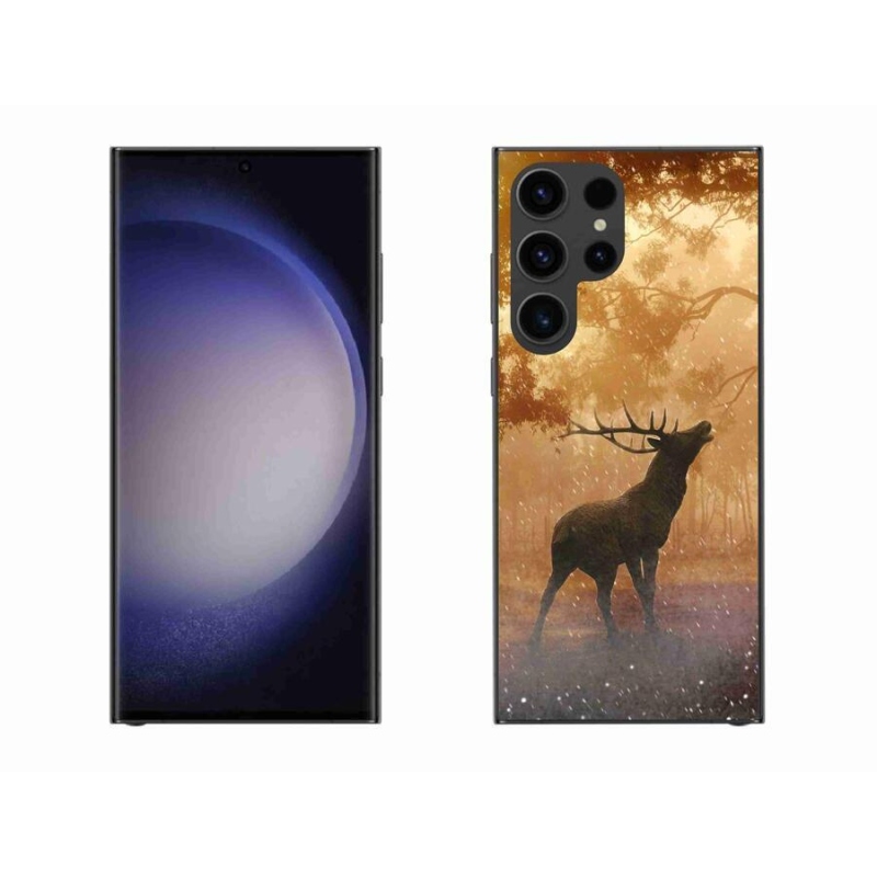 Zselés borítás mmCase Samsung Galaxy S23 Ultra 5G - szarvas a vadászaton