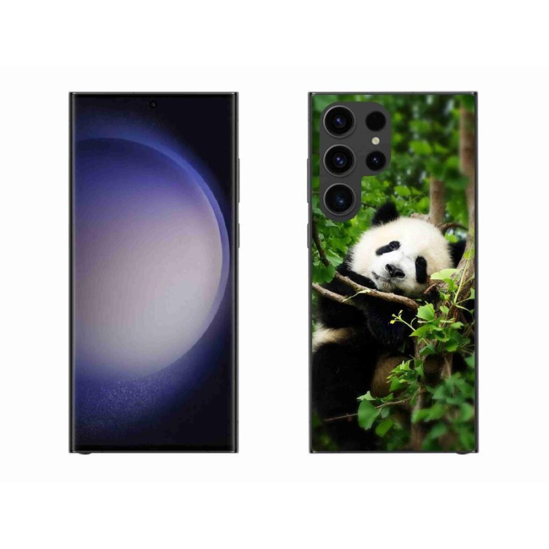 Zselés borítás mmCase Samsung Galaxy S23 Ultra 5G - panda
