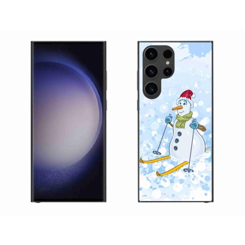 Gél borítás mmCase Samsung Galaxy S23 Ultra 5G - hóemberhez