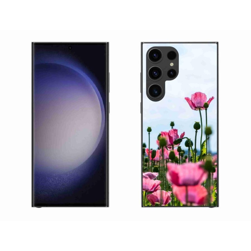 Zselés borítás mmCase Samsung Galaxy S23 Ultra 5G - mákos színű