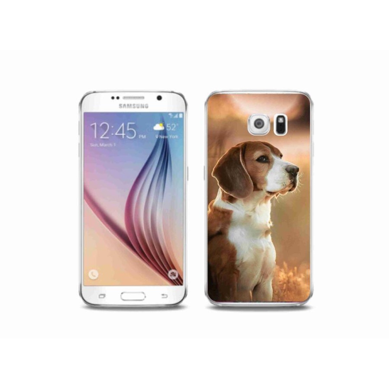 Gél védőhuzat mmCase Samsung Galaxy S6 készülékhez - bézs színű