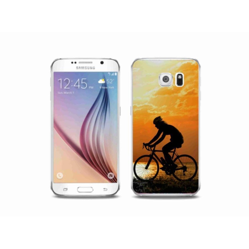 Gél borító mmCase Samsung Galaxy S6 - kerékpározás