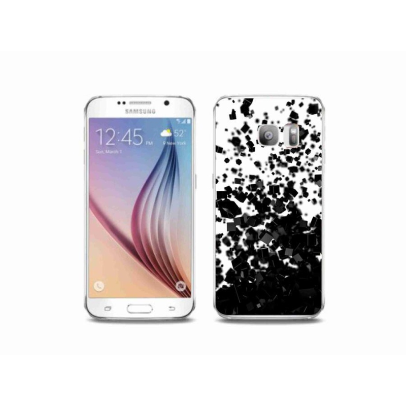 Zselés borítás mmCase Samsung Galaxy S6 Edge készülékhez - absztrakt minta 1