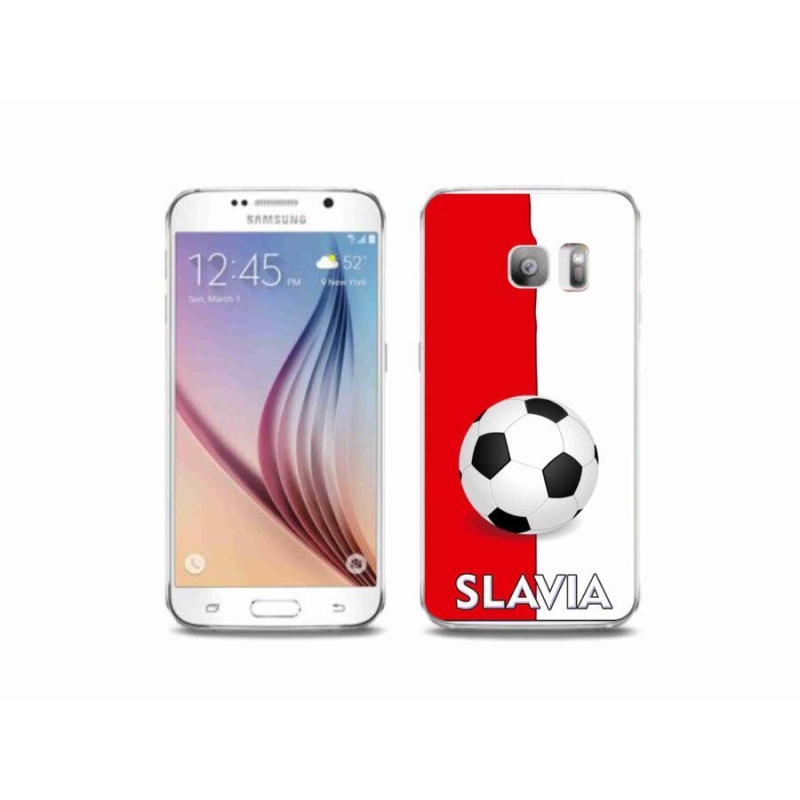Gél borítás mmCase Samsung Galaxy S6 Edge - labdarúgás 2