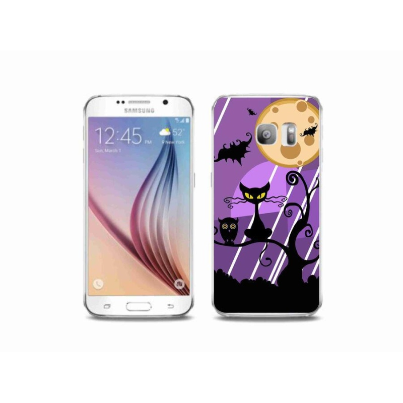 Gél borítás mmCase Samsung Galaxy S6 Edge készülékhez - halloween