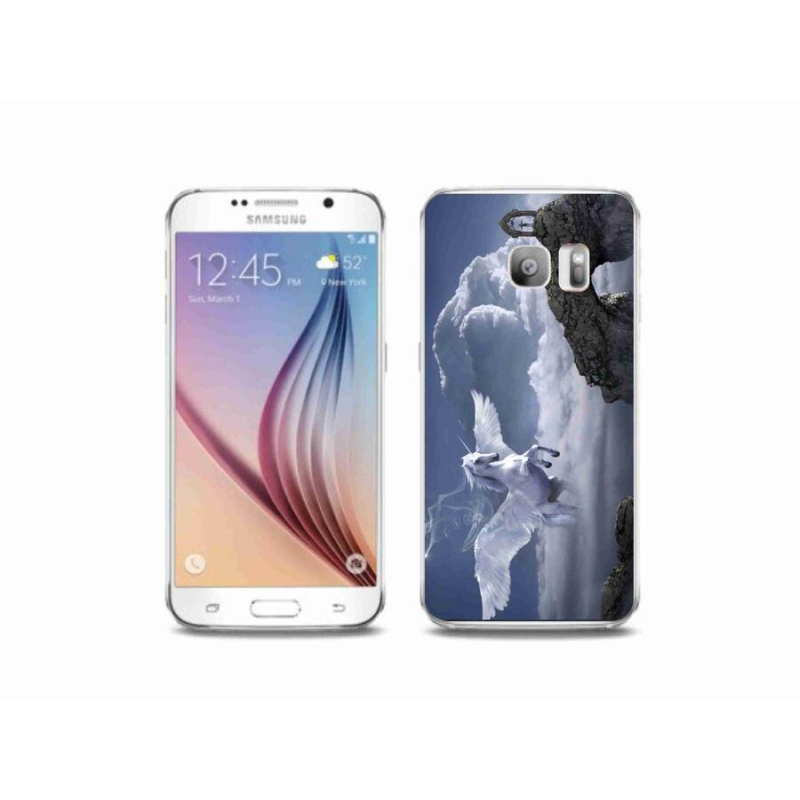 Gél borítás mmCase Samsung Galaxy S6 Edge készülékhez - pegazus