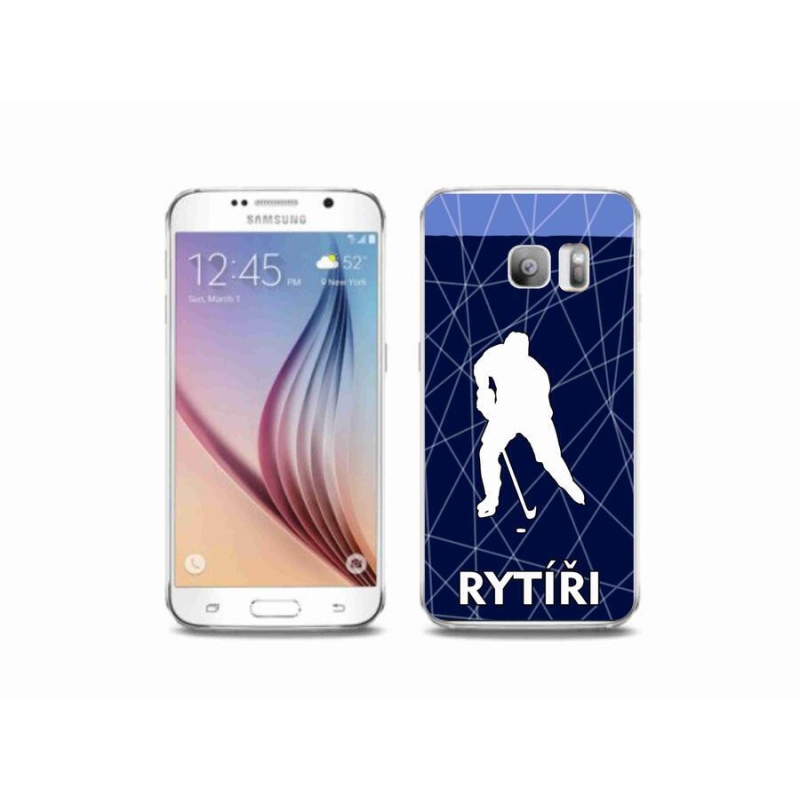 Gél borítás mmCase Samsung Galaxy S6 Edge készülékhez - Lovagok