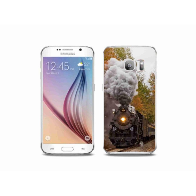 Zselés borítás mmCase Samsung Galaxy S6 Edge készülékhez - Train 1