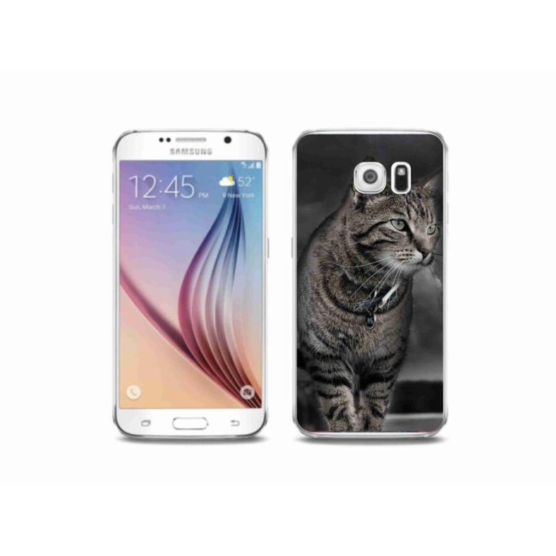 Zselés borítás mmCase Samsung Galaxy S6 készülékhez - macska