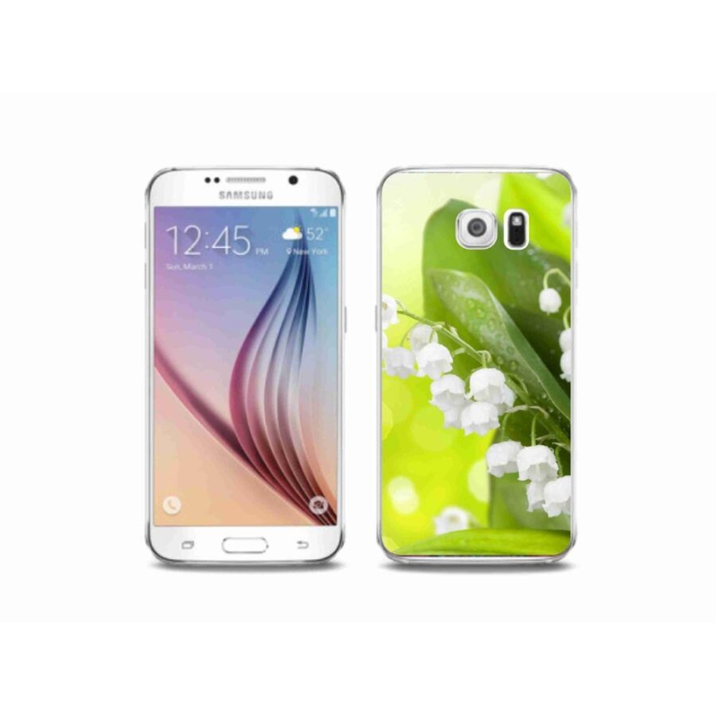 Gél borítás mmCase Samsung Galaxy S6 készülékhez - lily of the valley