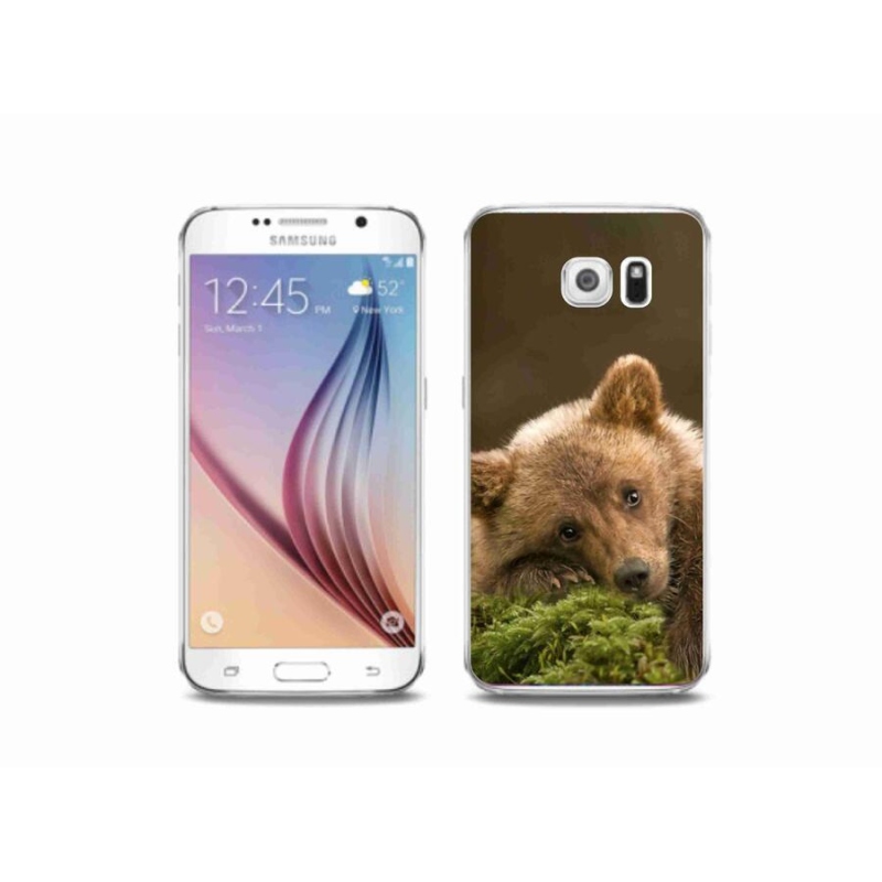 Zselés borítás mmCase Samsung Galaxy S6 - medve