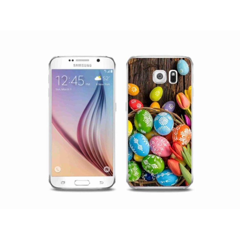 Gél borítás mmCase Samsung Galaxy S6 készülékhez - Húsvéti tojás