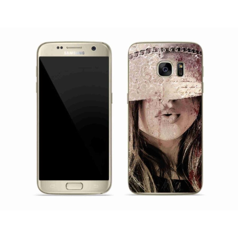 Zselés borítás mmCase Samsung Galaxy S7 - lányhoz